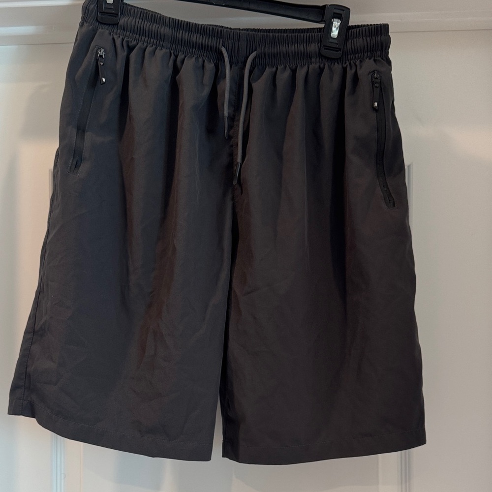 SHEIN Men's Charcoal Athletic Shorts